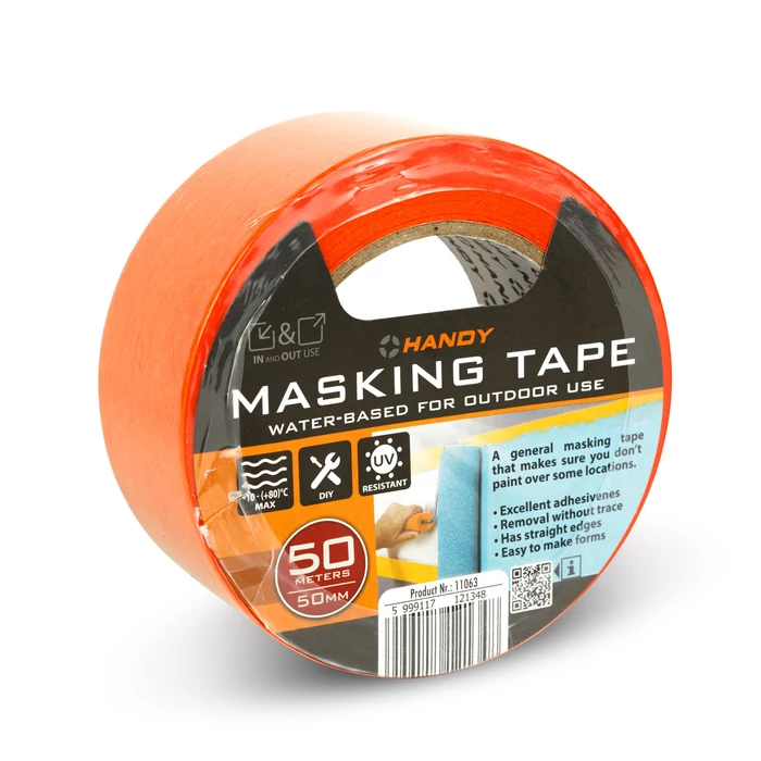 Handy maszkolószalag 50mx50mm narancssárga 11063
