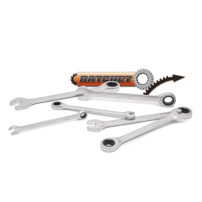 Handy racsnis csillag-villáskulcs készlet - 6 db-os 8,10,13,14,15,17mm 10852