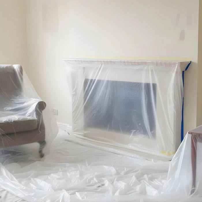 Handy takarófólia maszkolószalaggal 20x2,5 m 7 mikron 11211