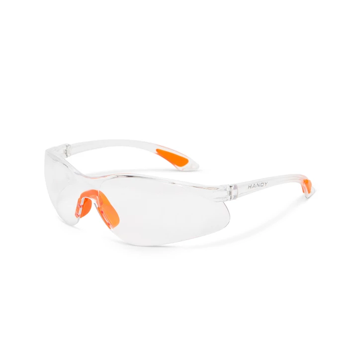 Handy védőszemüveg UV védelemmel átlátszó 10383TR