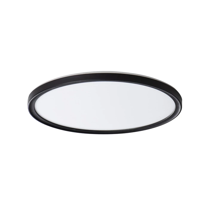 Kanlux Azpo LED mennyezeti lámpa kerek fekete 11,8W 1300lm CCT IP54 31513