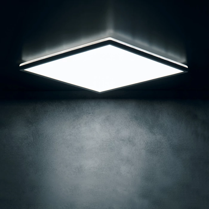 Kanlux Azpo LED mennyezeti lámpa négyzet fekete 22W 2600lm CCT IP54 31535