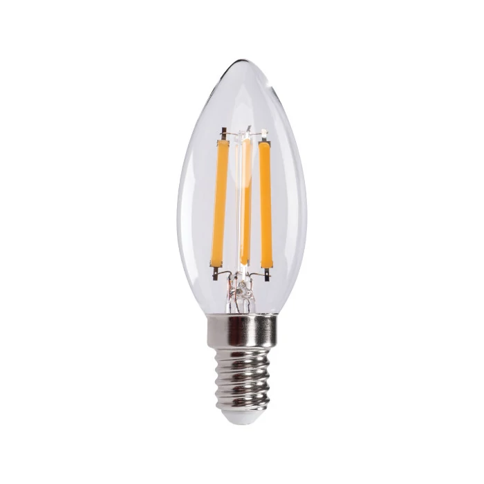 Kanlux LED filament izzó gyertya E14 6W 2700K 806lm C35 XLED 35272