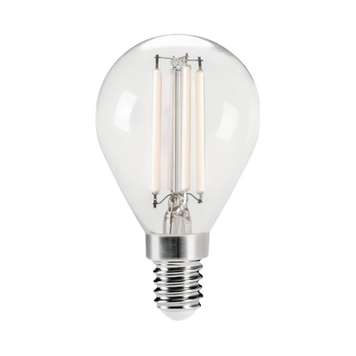 Kanlux LED filament izzó kisgömb E14 4,5W 2700K 470lm G45 XLED W 37383