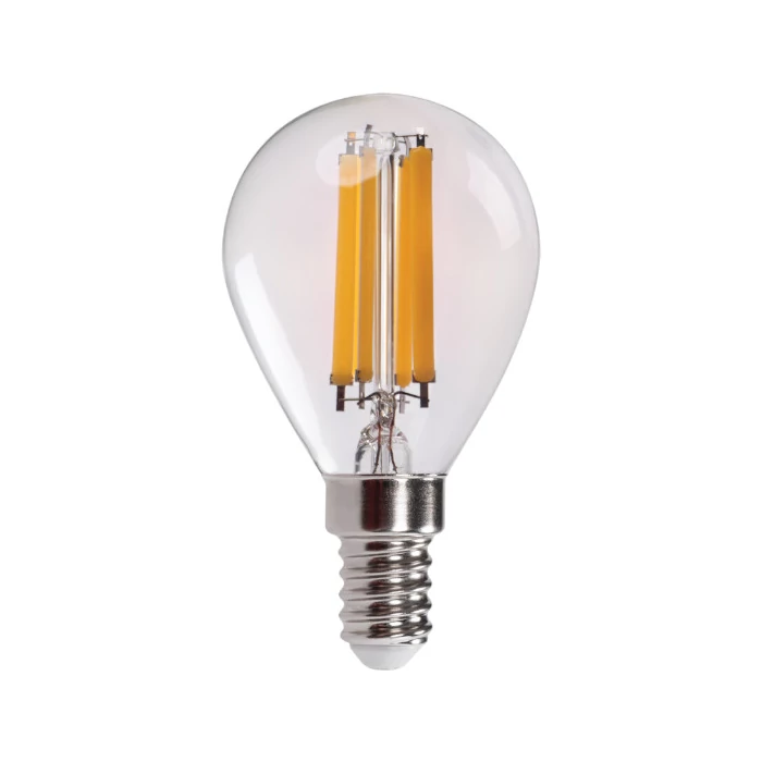 Kanlux LED filament izzó kisgömb E14 6W 2700K 806lm G45 XLED 35276