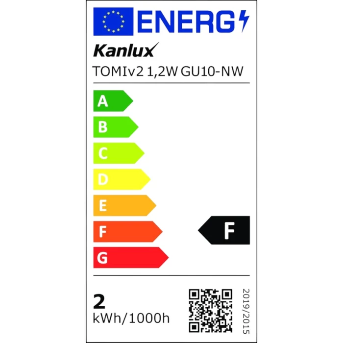 Kanlux LED izzó 6W GU10 500lm 6500K K LED 36332