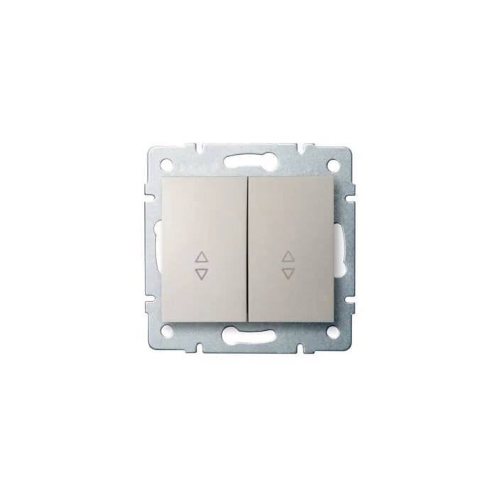 Kanlux LOGI krém 106+6 DUPLA alternatív kapcs. 25133