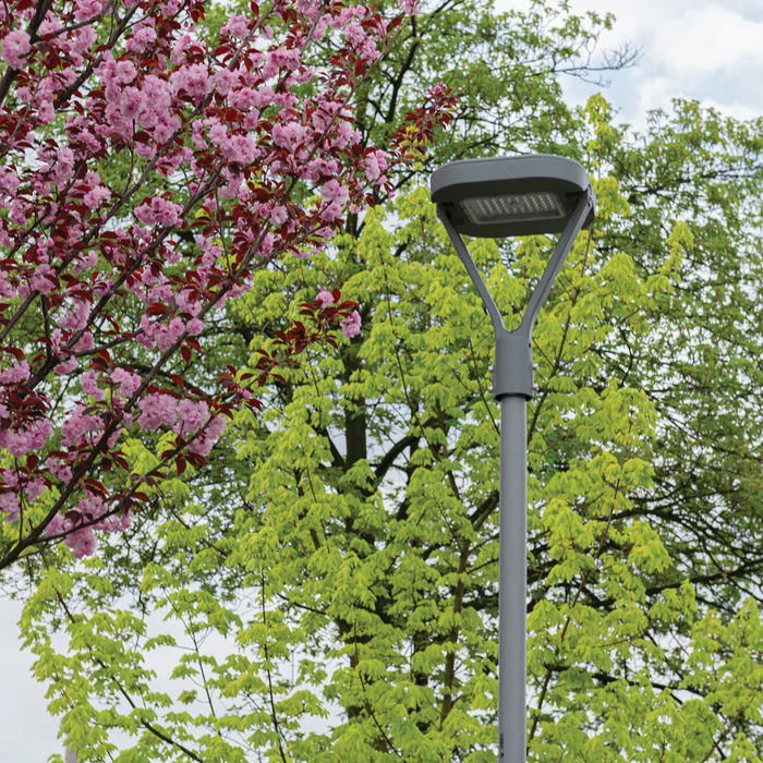 Kanlux oszlopra szerelhető LED utcai lámpa 30W-40W-50W CCT IP66 PARCOLI 36435