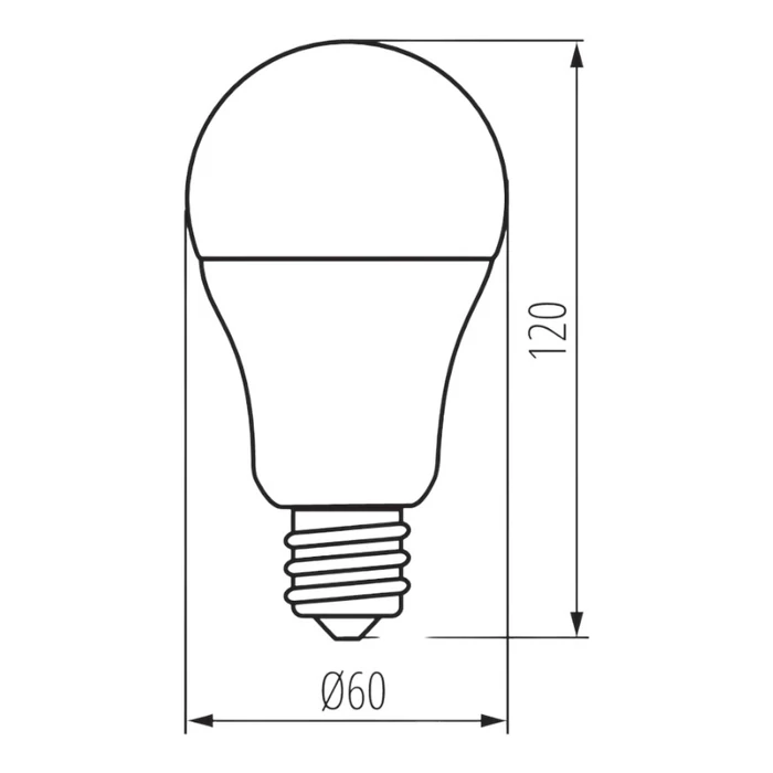 Kanlux RAPID HI v2 LED izzó E27 13W 1520lm 4000K A60 22954