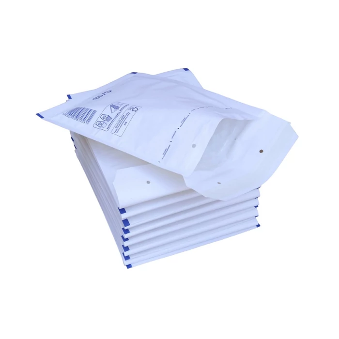 Légpárnás tasak, boríték, fehér, papír C/13 100db/doboz 170x225 mm