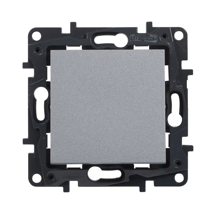 Legrand Niloé Step 106+6 kettős váltókapcsoló alumínium 10AX 863308
