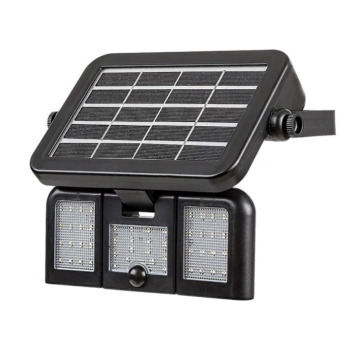 Lihull kültéri szolár fali lámpa 9,6W LED 500lm Rábalux 77020
