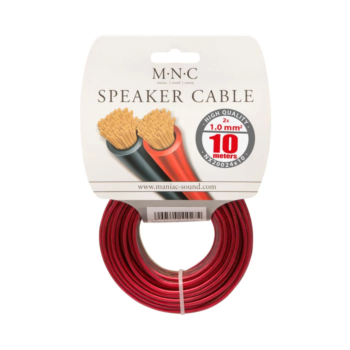MNC hangfal kábel 2x1,0mm2 10m NX20024X10
