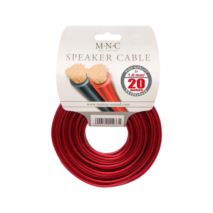 MNC hangfal kábel 2x1,0mm2 20m NX20024X20