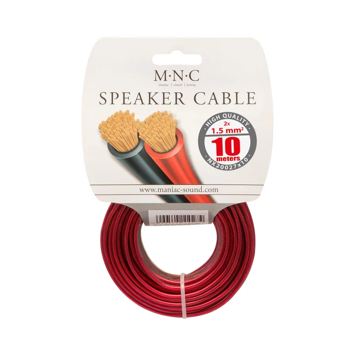 MNC hangfal kábel 2x1,5mm2 10m NX20027X10