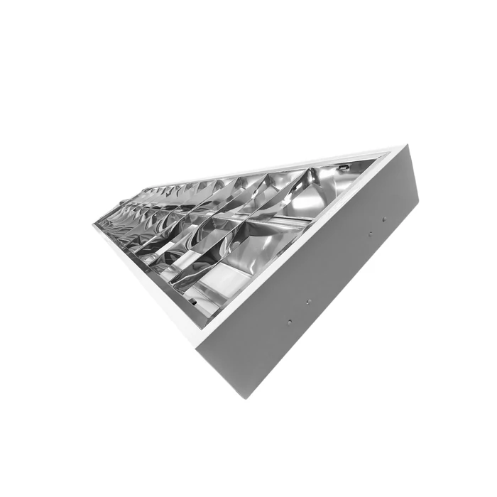 Nedes tükrös LED fénycső armatúra T8 2x120 cm fehér TL203