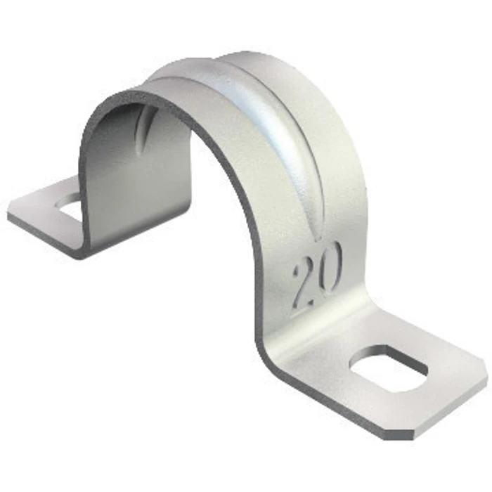 OBO 1018213 rögzítőbilincs kétrétegű 21mm G galvanikusan horganyzott