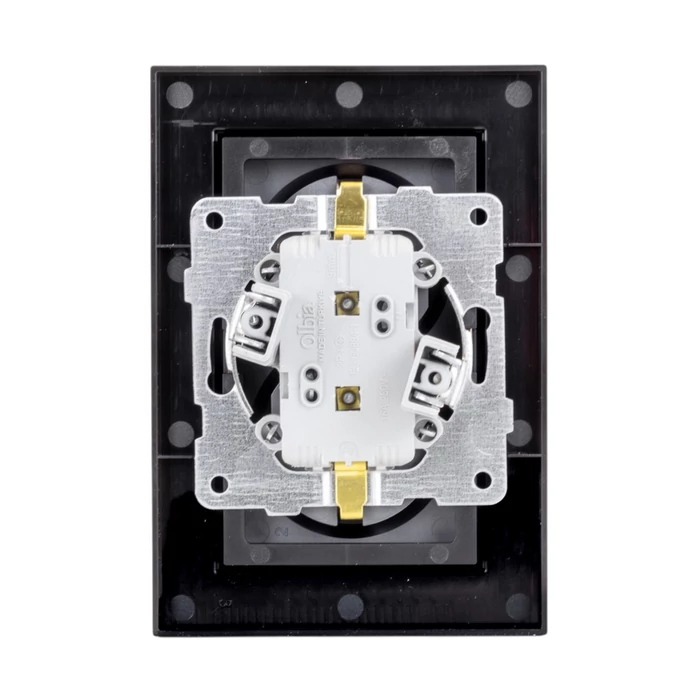 Olbia Electric TITAN 2x2P+F dugalj kerettel fekete BS-TN.S2
