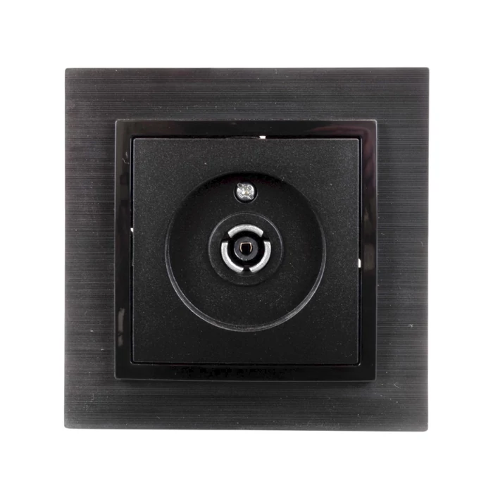 Olbia Electric TITAN TV aljzat végzáró kerettel fekete BS-TN.TV