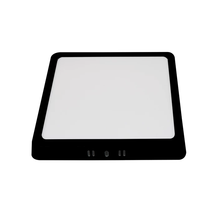Optonica falon kívüli LED panel négyzet 6W 420lm CCT fekete IP20 12933