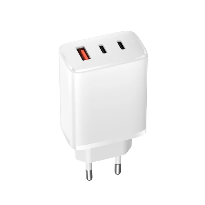 Optonica gyorstöltő adapter 65W 1xUSB-A 2xUSB-C 9531
