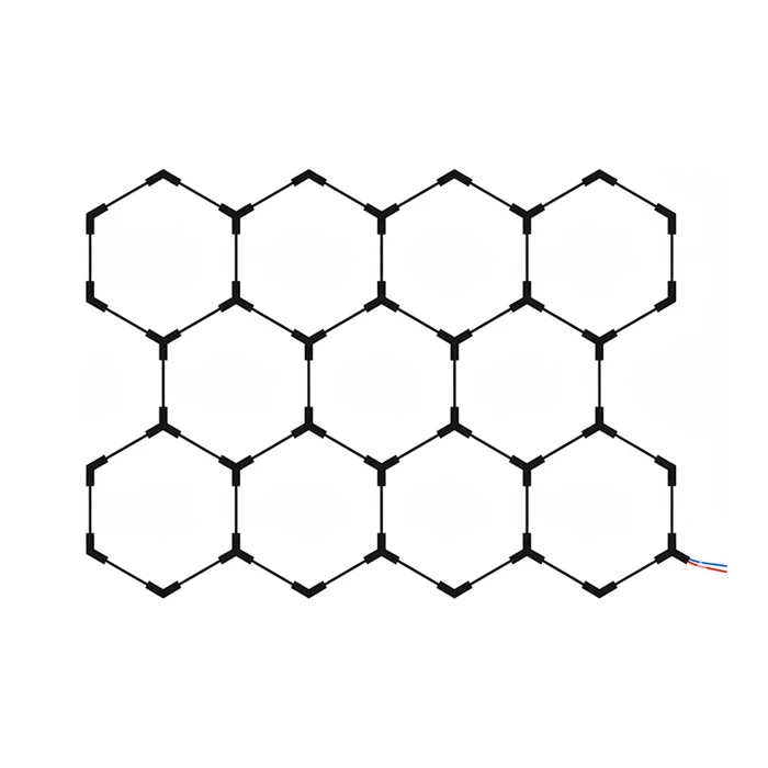 Optonica hexagon LED lámpa rendszer 11 modul 385W 46200lm 6000K 16804