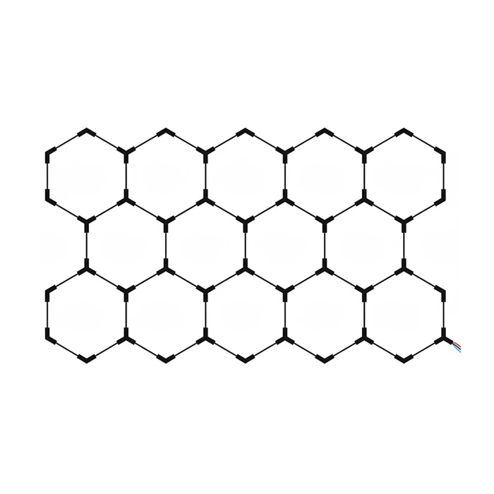 Optonica hexagon LED lámpa rendszer 14 modul 456W 54720lm 6000K 16805