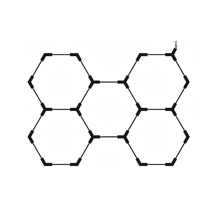 Optonica hexagon LED lámpa rendszer 5 modul 192W 23040lm 6000K 16802
