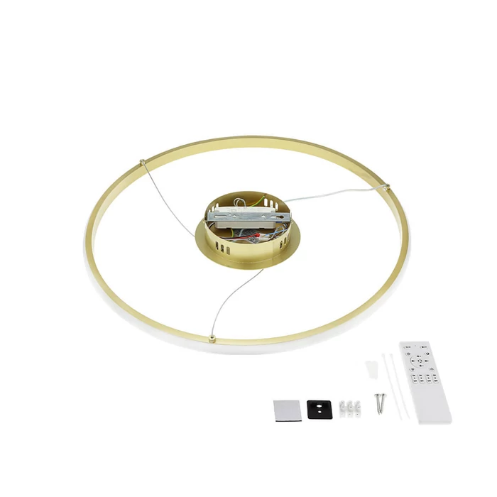 Optonica LED függeszték 30W 2080lm CCT arany IP20 19003