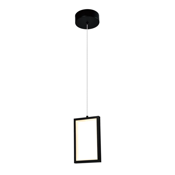 Optonica LED függeszték 4W 320lm 3000K fekete IP20 19049