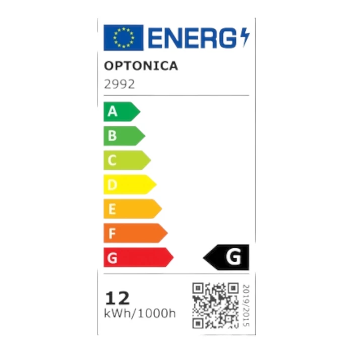 Optonica LED panel falon kívüli négyzet 12W 840lm 2700K IP20 Backlit 2992