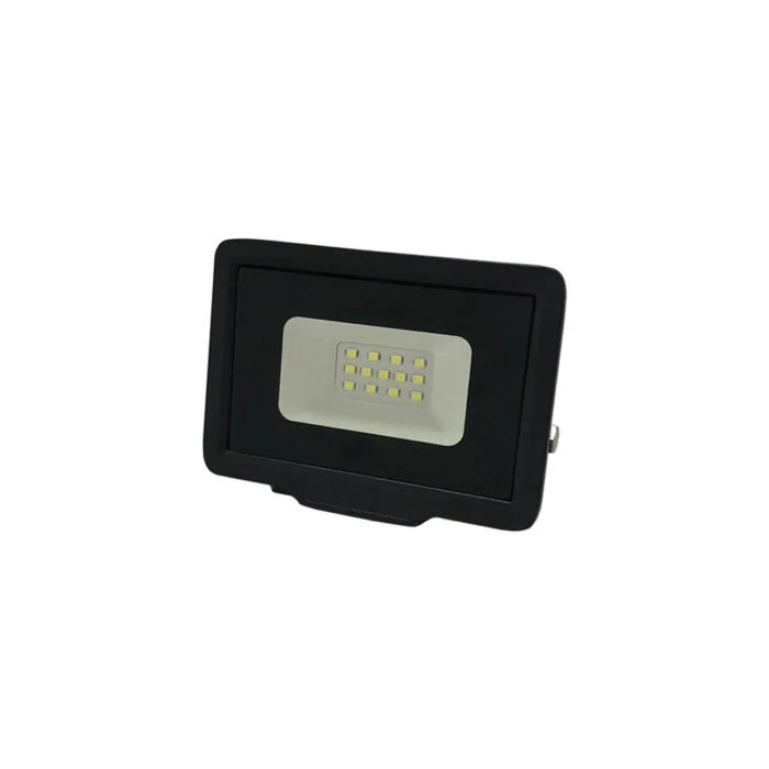 Optonica LED reflektor 10W DW SMD fekete FL5916