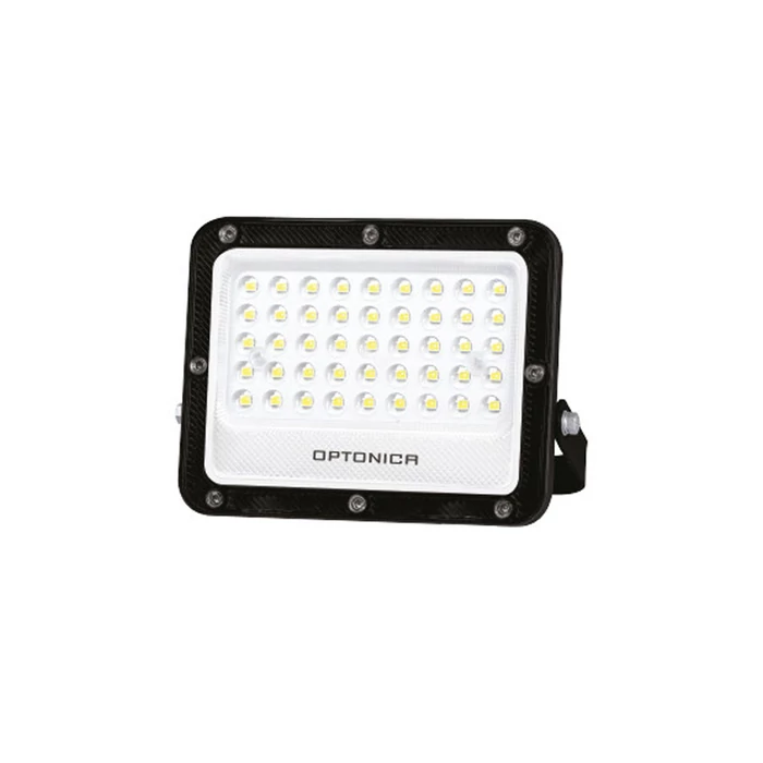 Optonica LED reflektor 30W 3000lm 3000K fekete IP65 Premium Line 15882