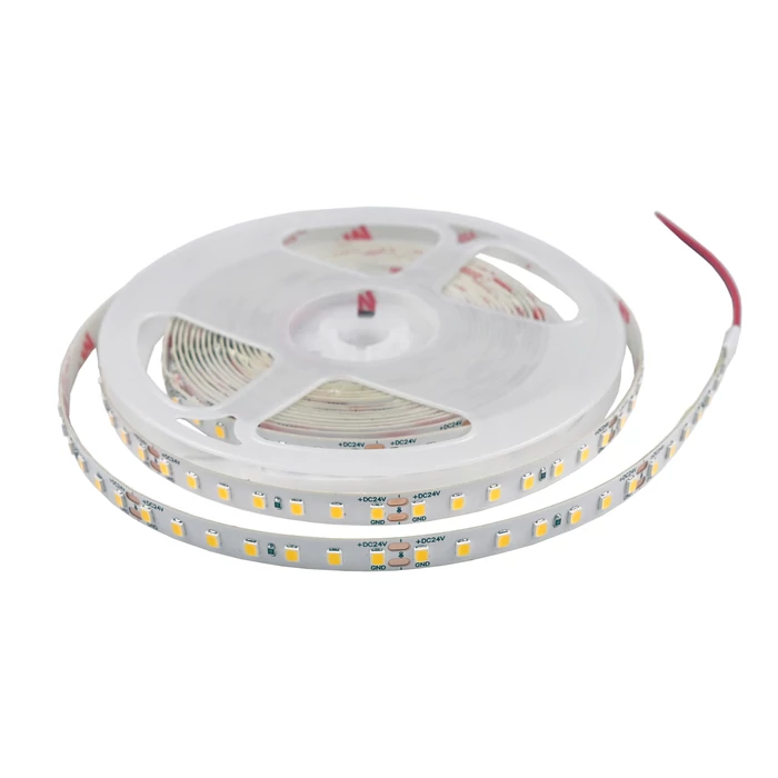 Optonica LED szalag 24V 10W/m 126LED/m 3000K IP20 4873