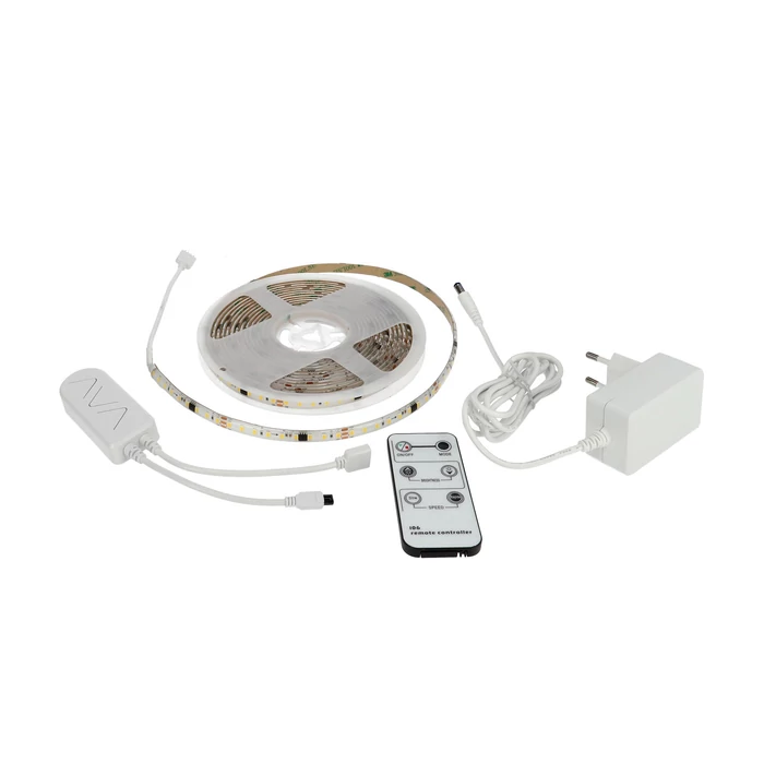 Optonica LED szalag szett futófény effekttel 12V 4,8W 126 LED 4000K IP65 4417