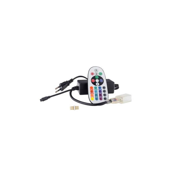 Optonica NEON FLEX tápkábel+verérlő RGB flexibilis fénykábelhez AC6638