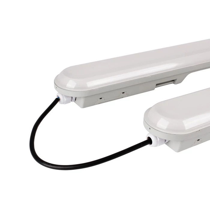 Optonica por és páramentes LED armatúra mozgásérzékelővel  55W 6000lm 4500K 150cm IP65 16712