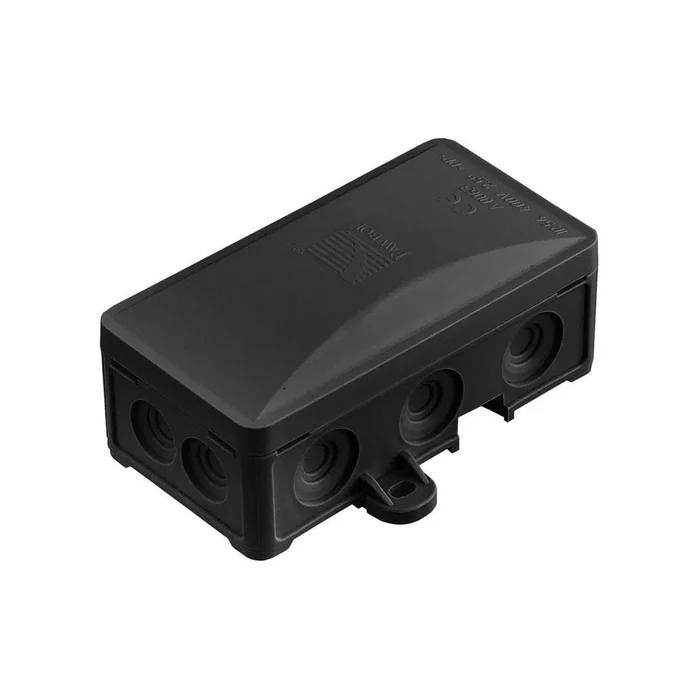 Pawbol kötődoboz falon kívüli 90x45x40 mm fekete IP54 A.0063C