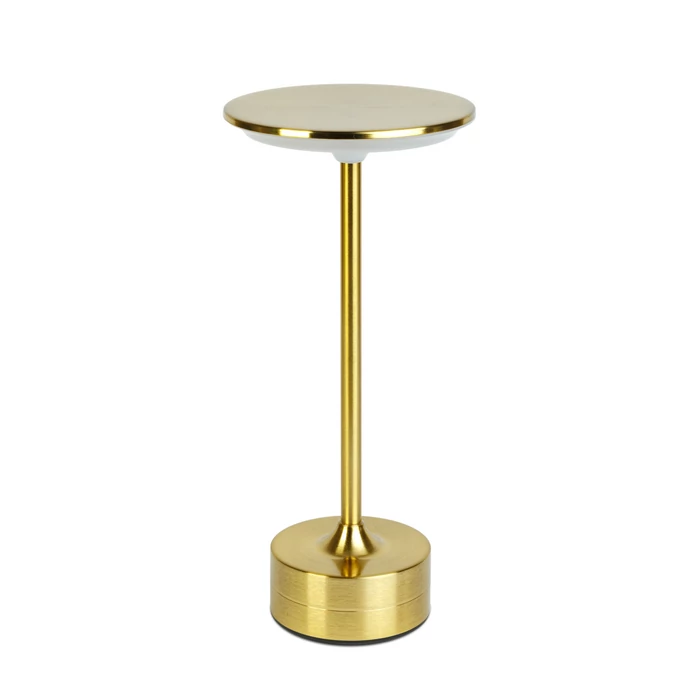 Phenom New York LED asztali lámpa arany akkumulátoros USB-C 12502A