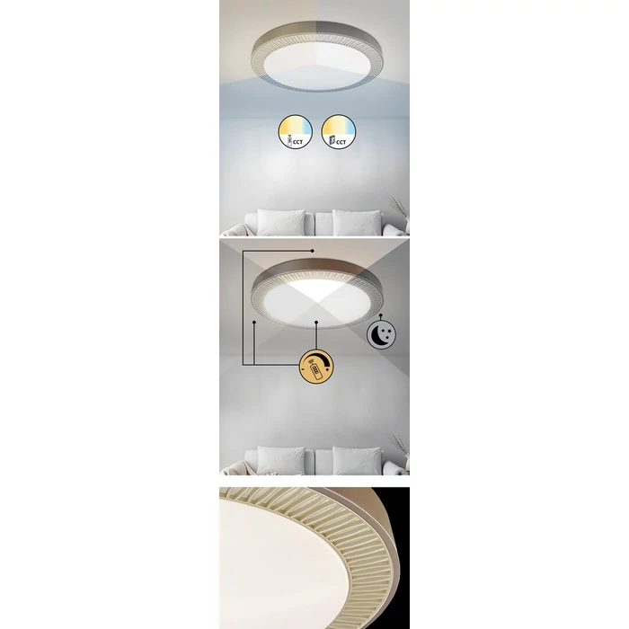 R.3000 Matea,bel.menny,LED 40W, barna,D50cm