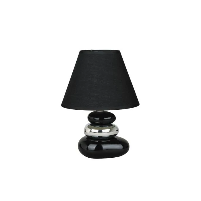 R.4950 Salem kerámia E14 40W fekete-ezüst
