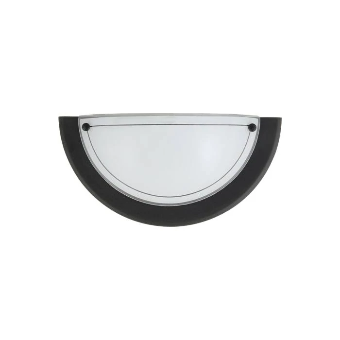 R.5163 Ufo falikarD31 E27 60W fekete opál