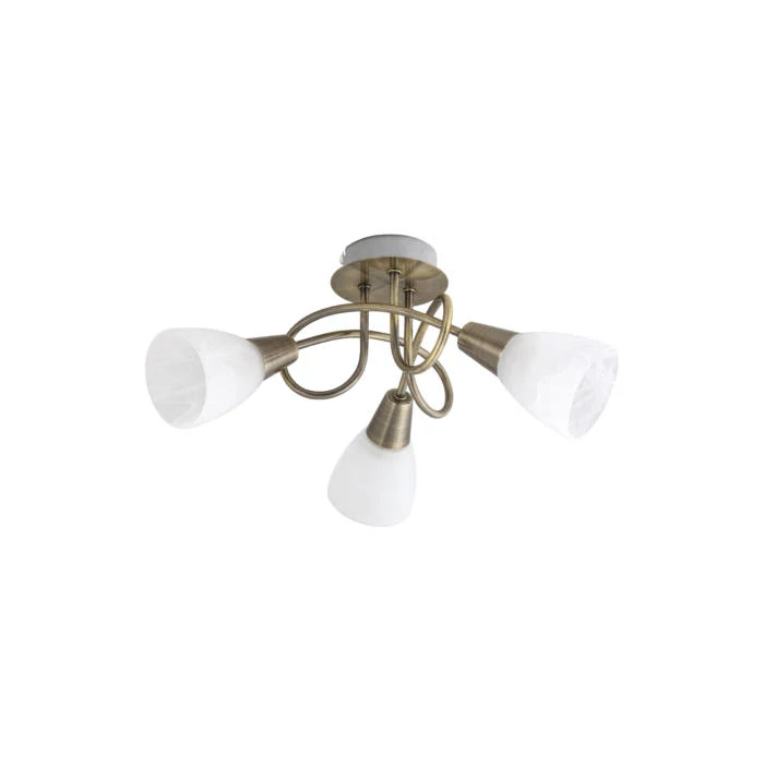 R.5533 Jenna menny.3x40W,antik bronz/alabástrom