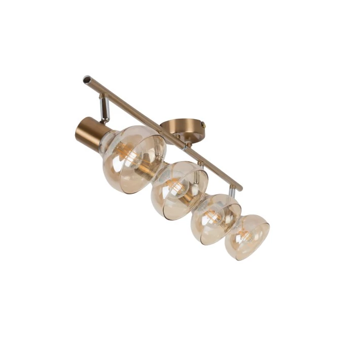 R.5550 Holly menny.,4x40W,antik arany/borostyán