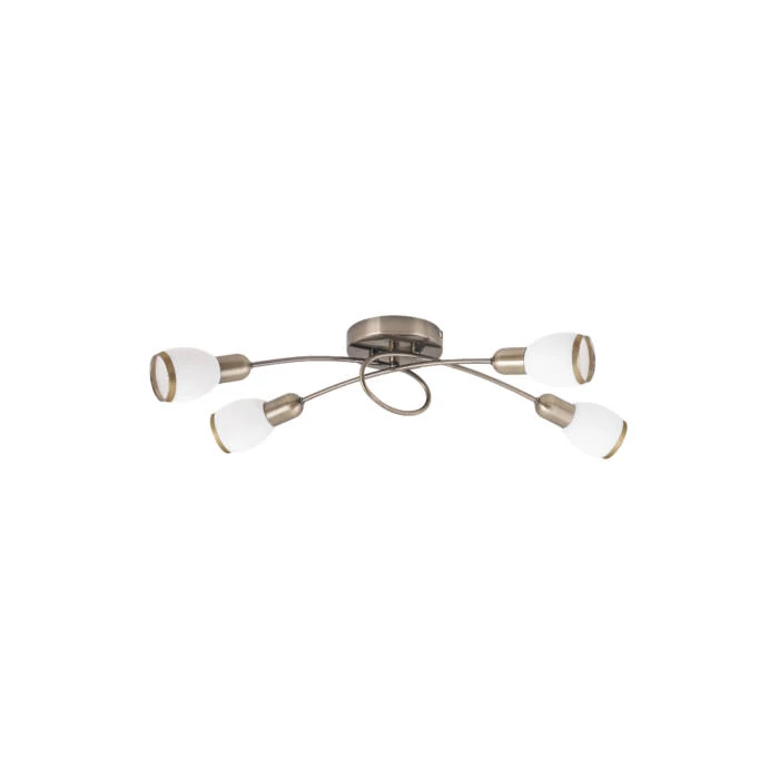 R.5973 Elite 4-es szpot E14 4x max40W bronz