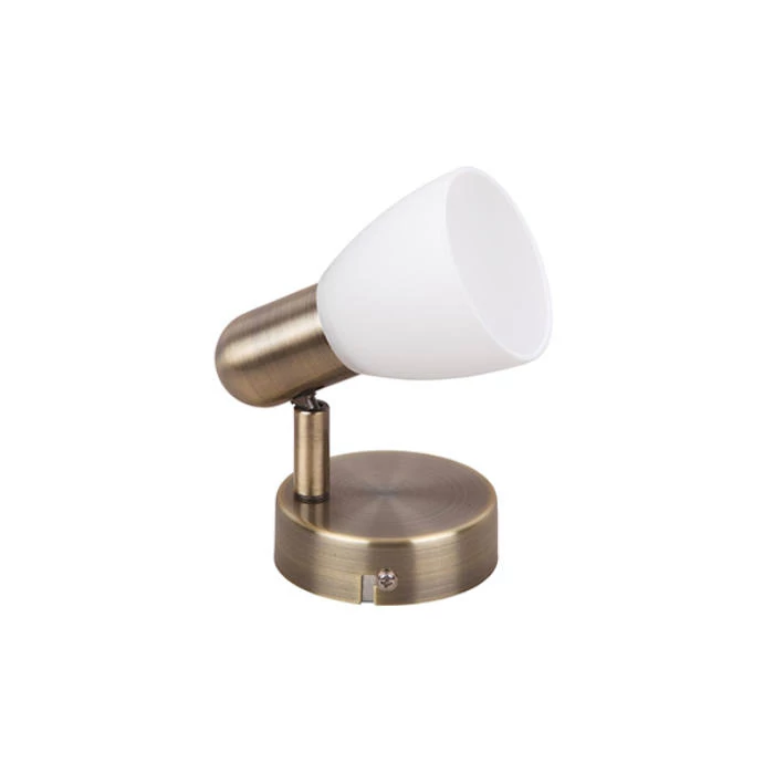 R.6306 Soma 1-es szpot E14 1x40W bronz opál