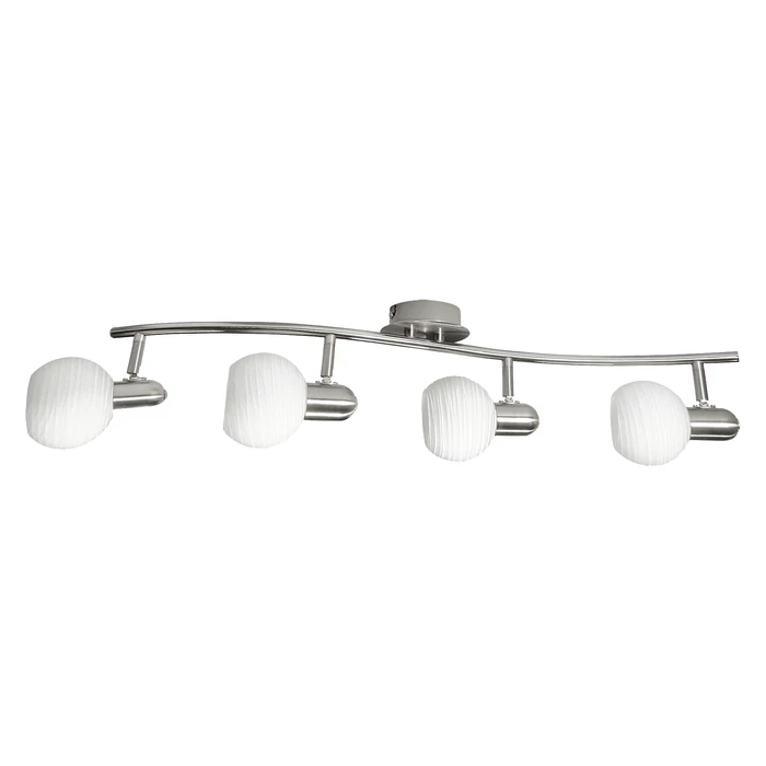 R.6344 Aurel 4-es szpot E14 4x40W sz.kr opál