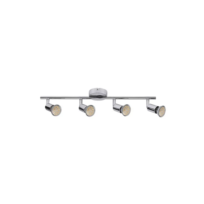 R.6988 Norton LED 4-es szpot GU10 4x3W króm
