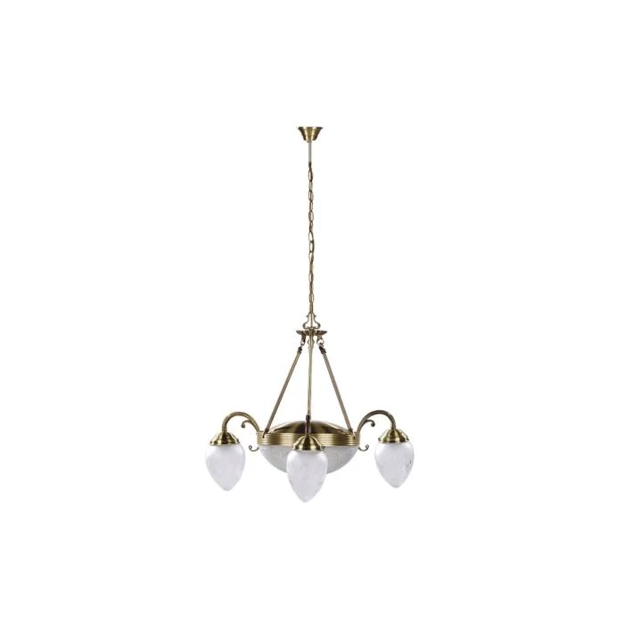 R.8633 Annabella 3 ágú csillár E14 3x40W bronz