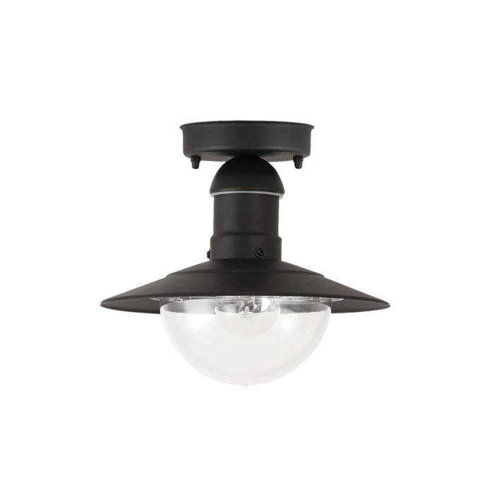 R.8716 Oslo kültéri menny. E27 60W fekete IP44